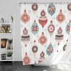 Pastel Decorative Ball Pattern Shower Curtain