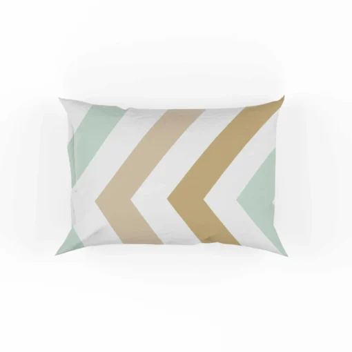 Pastel Seamless Zigzag Pattern Pillow Case