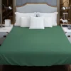 Patine Solid Green Duvet Cover