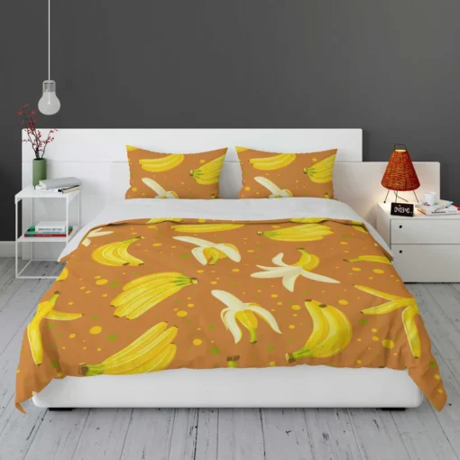 Peeled Banana With Bananas Bedding Set 1