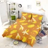 Peeled Banana With Bananas Bedding Set