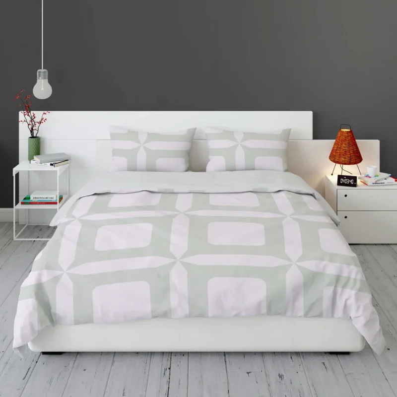 Penrose Square Minimalist Pattern Bedding Set 1