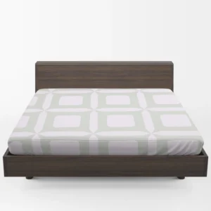 Penrose Square Minimalist Pattern Fitted Sheet 1