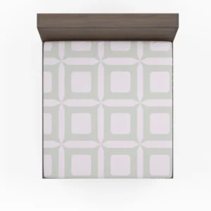 Penrose Square Minimalist Pattern Fitted Sheet