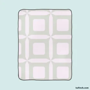 Penrose Square Minimalist Pattern Fleece Blanket 1