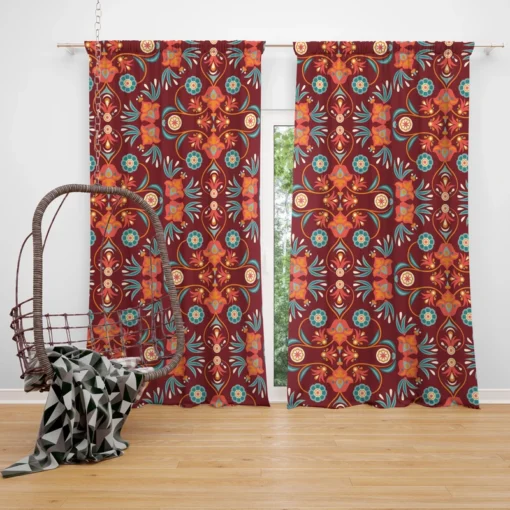 Persian Ethnic Design Curtain