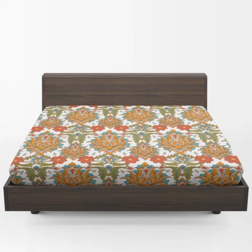 Persian Folk Design Fitted Sheet 1