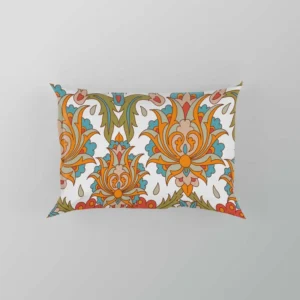 Persian Folk Design Pillow Case