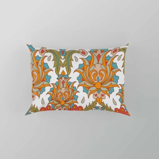 Persian Folk Design Pillow Case