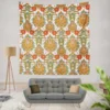 Persian Folk Design Wall Tapestry