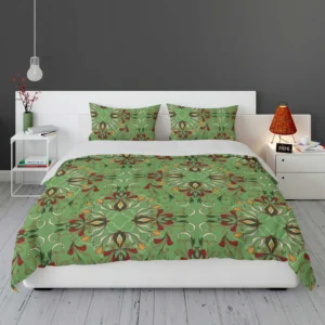 Persian Green Pattern Design Bedding Set 1