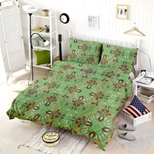 Persian Green Pattern Design Bedding Set