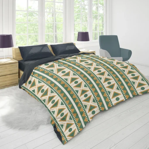 Peruvian Flat Design Pattern Duvet Cover 1