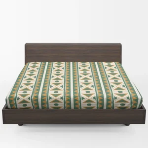 Peruvian Flat Design Pattern Fitted Sheet 1