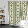 Peruvian Flat Design Pattern Shower Curtain