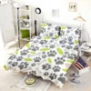 Pet Paws Footprints Design Bedding Set