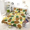 Pineapple Tropical Pattern Design Bedding Set