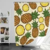 Pineapple Tropical Pattern Design Shower Curtain