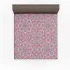 Pink Ethnical Tribal Design Fitted Sheet