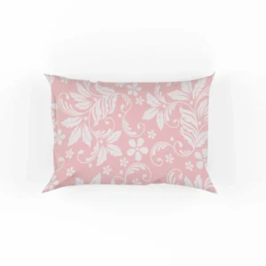 Pink Flower Seamless Pattern Pillow Case