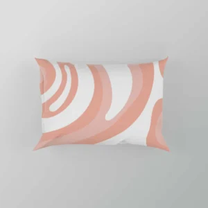 Pink Pastel Abstract Background Pillow Case