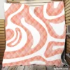 Pink Pastel Abstract Background Quilt Blanket