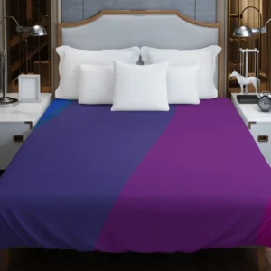 Pink Purple Blue Background Duvet Cover