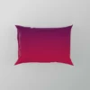 Pink Purple Blue Gradient Floral Pillow Case