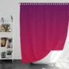 Pink Purple Blue Gradient Floral Shower Curtain