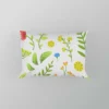 Pink Yellow Small Flowers Spring Pattern Pillow Case