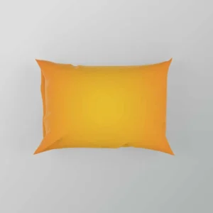 Plain Orange Gradient Color Pillow Case