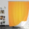 Plain Orange Gradient Color Shower Curtain