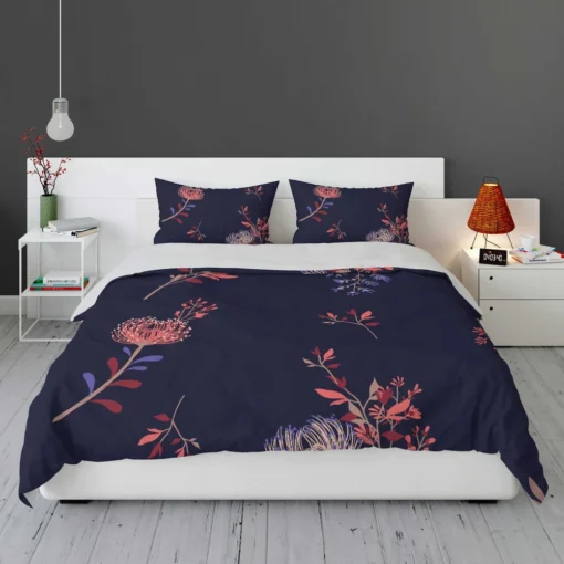 Pohutukawa Flower Design Bedding Set 1