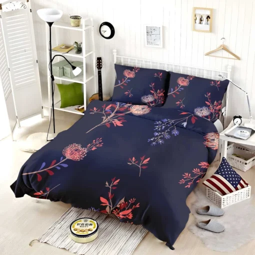 Pohutukawa Flower Design Bedding Set