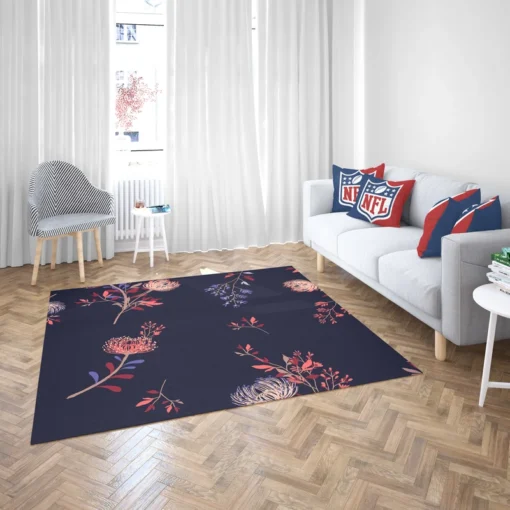 Pohutukawa Flower Design Rug 2