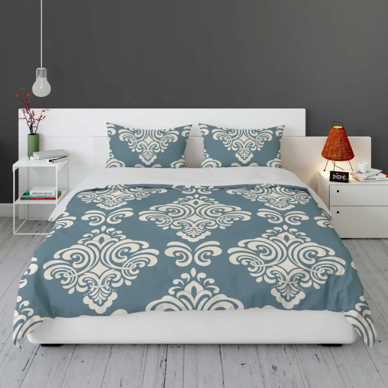 Portuguese Damask Design Bedding Set 1