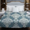 Portuguese Damask Design Duvet Cover