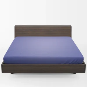 Purple Blue Color Fitted Sheet 1