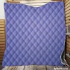 Purple Blue Color Quilt Blanket