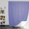 Purple Blue Color Shower Curtain