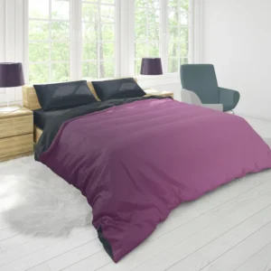 Purple Color Gradient Duvet Cover 1