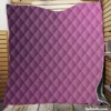 Purple Color Gradient Quilt Blanket