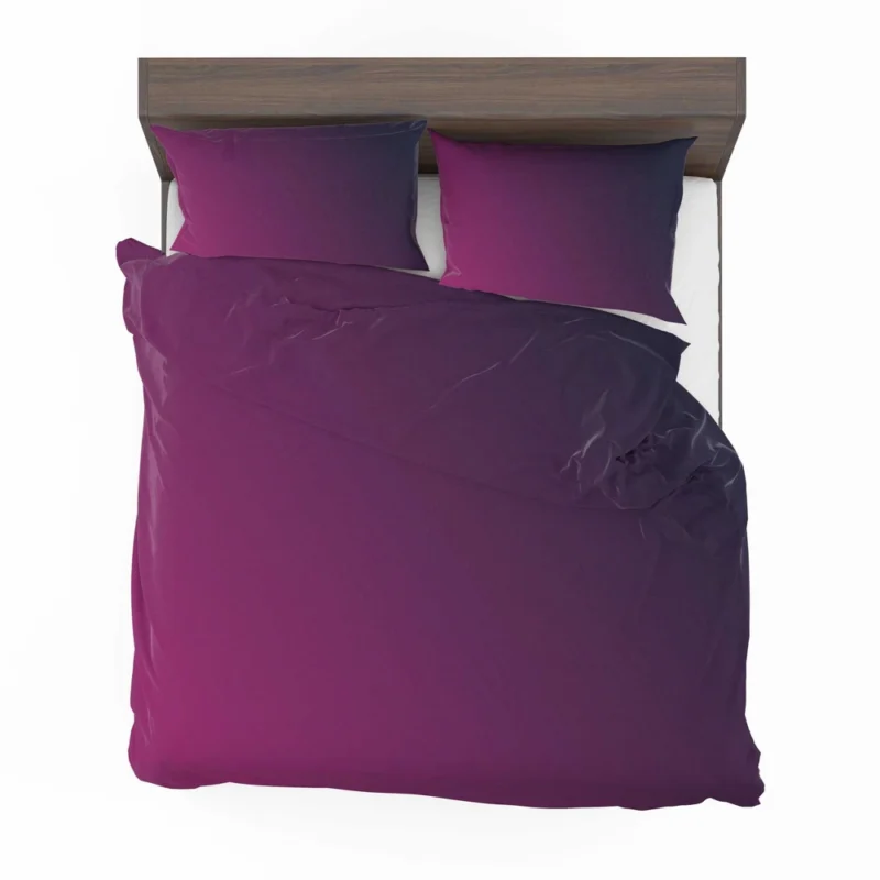 Purple Deep Blue Gradient Bedding Set 2