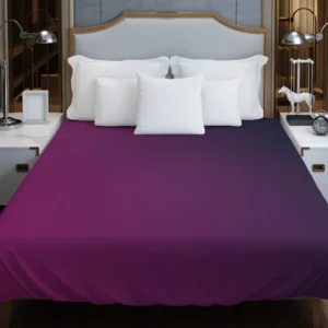 Purple Deep Blue Gradient Duvet Cover