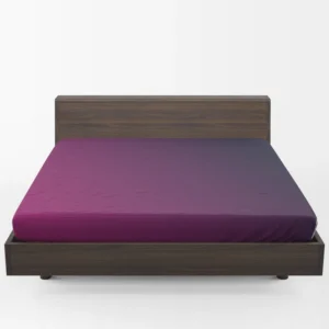 Purple Deep Blue Gradient Fitted Sheet 1