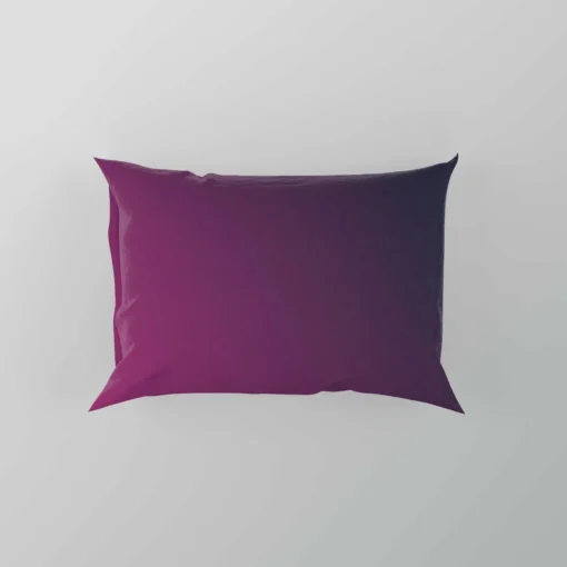 Purple Deep Blue Gradient Pillow Case