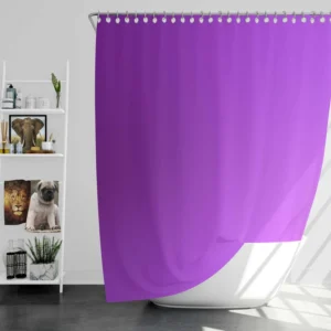 Purple Gradient Shower Curtain