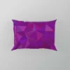 Purple Pink Mosaic Background Design Pillow Case