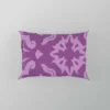 Purple Songket Design Pillow Case