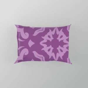 Purple Songket Design Pillow Case